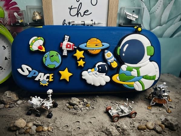 Silicone Character-Charm Console Carrying Case (Switch-Style Pouch) (Crocs pouch)